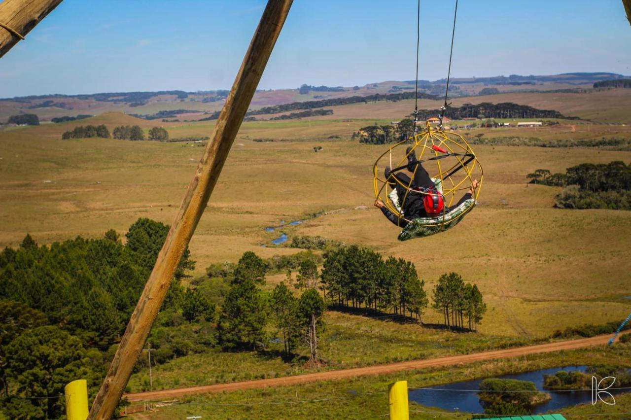 Cabanas Do Casarao Pousada Rural E Camping Cambará エクステリア 写真